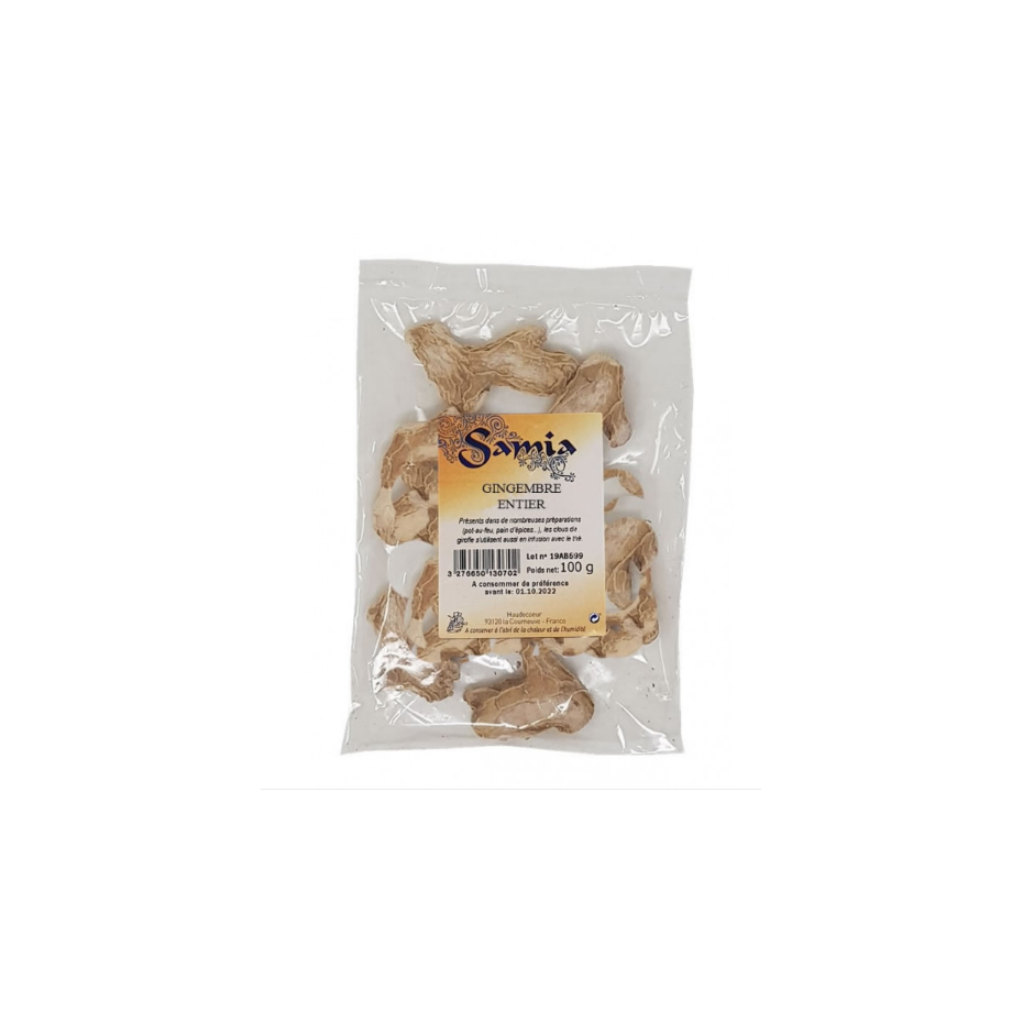 Samia Gingembre Entier 100g