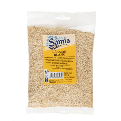 Samia Sésame Blanc 100g